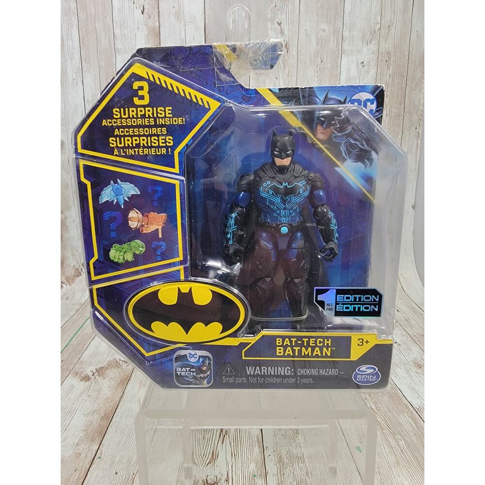 DC Spin Master Bat-Tech Batman 1st Edition 4" 2021